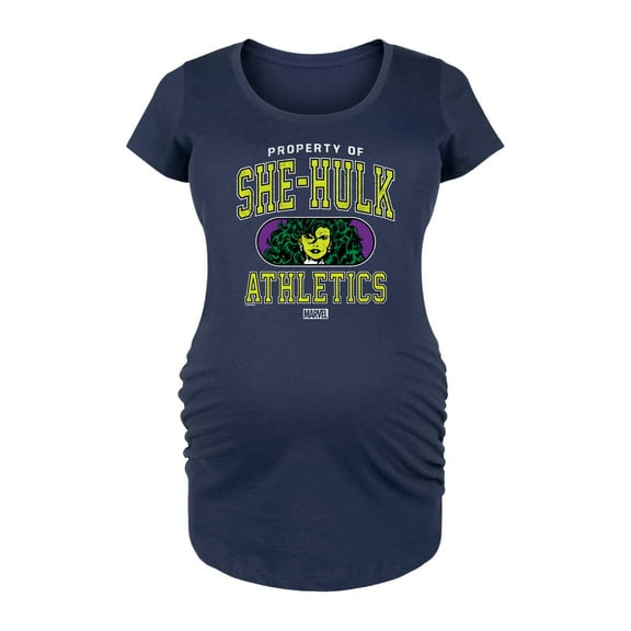 Marvel She Hulk - Athletics - Maternity Scoop Neck Graphic T-Shirt