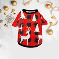 thumbnail image 5 of Conjunto de pijamas navideños familiares nuevos de 2024 con estampado de árbol de Papá Noel, para mamá, papá, niños y perros, conjuntos a juego, ropa de dormir suave y cálida de 2 piezas, 5 of 5