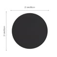 thumbnail image 4 of SHOWERORO 1 Set Drum Sound Dampening Pads Black for Percussion Instruments, 4 of 5