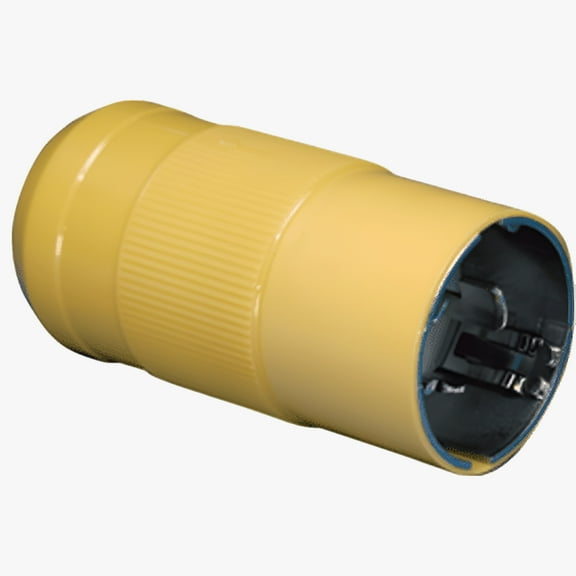 Marinco #6365CRN Shore Power Locking Plug, 50A 125/250V
