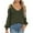 Army Green(Trending), variant on MingM Dressy Sweaters for Women Fall Season Womens Clothes V Neck Cold Shoulder Cute Pullover Sweaters,Army Green,S