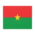 thumbnail image 5 of Burkina Faso Country Flag Canvas Vibrant Wall Art Unframed Home Decor, 5 of 13