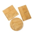 thumbnail image 3 of OUNONA Heat Insulated Table Placemats Gradient Handmade Bamboo Coaster Creative Placemat Party Supplies (Style 2), 3 of 8