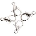 thumbnail image 1 of GHSDFBB Pince à Homard pour Fabrication de Bijoux, Lot de 100 Pinces à Homard Courbées Petit Crochet de Fixation Accessoires de Réparation pour Bijoux Artisanat DIY Bracelet Collier Boucles d'Oreilles, 1 of 7