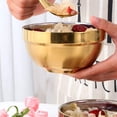 thumbnail image 1 of AURARMLET 1Pcs Bol Double Isolé en Acier Inoxydable pour Soupe et Collations dans la Cuisine, 1 of 3