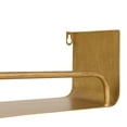thumbnail image 5 of Aspire Home Accents 7326 Syler Modern Wall Shelf, Brown - Set of 2, 5 of 6