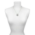 thumbnail image 3 of Delight Jewelry Silvertone Feather Spinner Hero Ring Charm Necklace, 18", 3 of 4