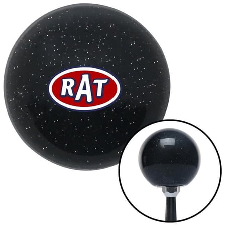 American Shifter Rat Black Metal Flake Shift Knob with M16 x 1.5 Insert Shifter Auto Manual Custom