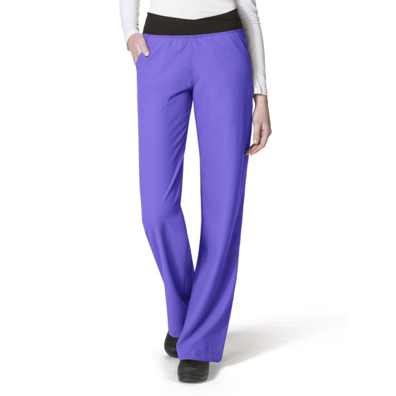 WonderWink Easy Fit "No Roll" Knit Waist Pant Scrub Bottoms