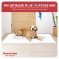 thumbnail image 4 of My Doggy Place Dog Mat for Muddy Paws, Washable Dog Door Mat, White, Runner, XL, 4 of 7