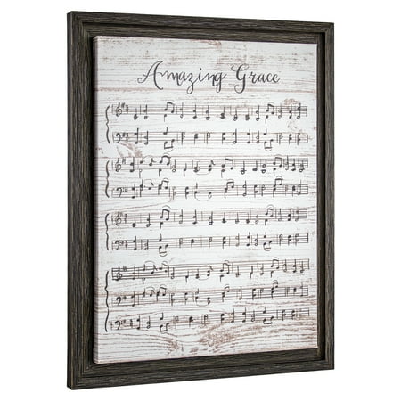 Amazing Grace Framed Canvas Wall Art Decor Walmart Com