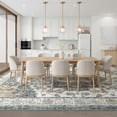 thumbnail image 3 of Area Rugs for Living Room, 9'x12' Washable Moroccan Low Pile Non-Slip Soft Print Pattern Rug for Bedroom Kitchen Dining Room Entryway - Green, 3 of 9