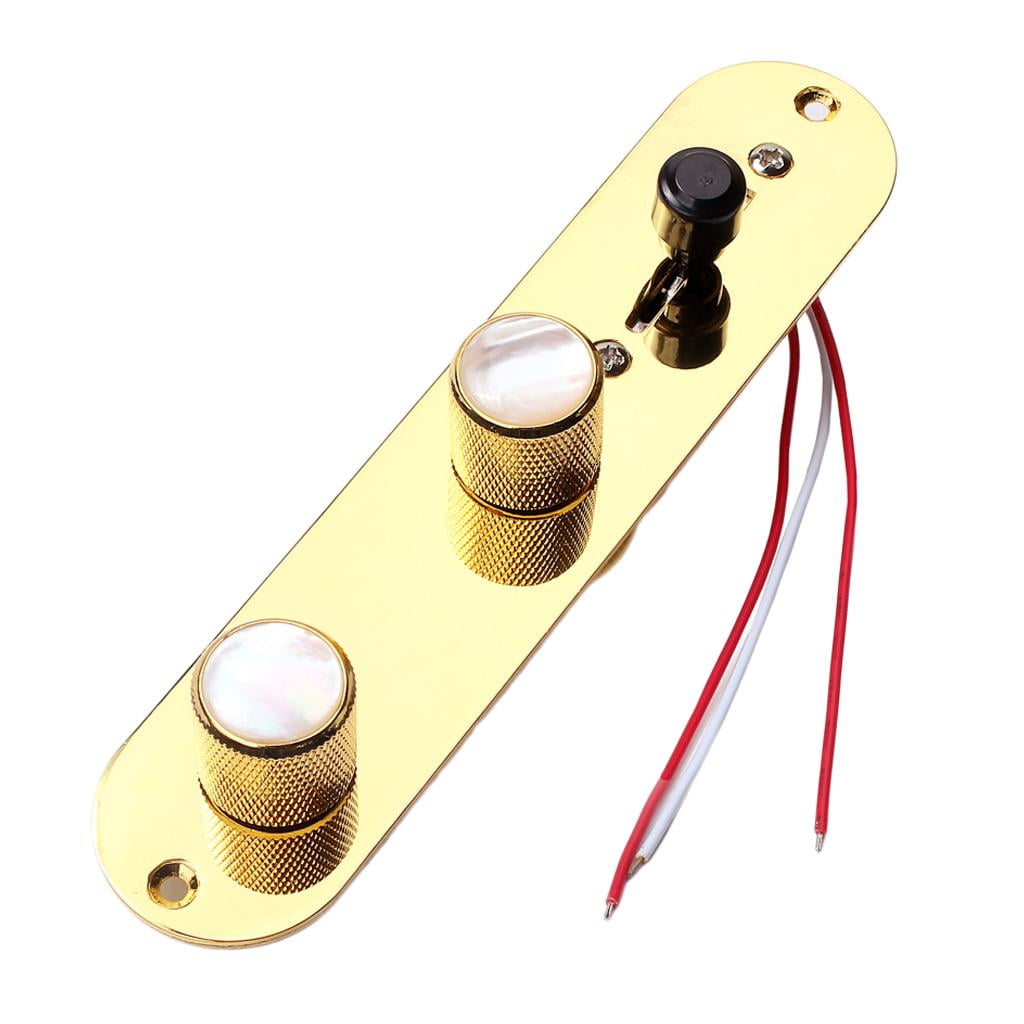 gold caster guitar