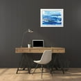 thumbnail image 3 of Schlabach, Sue 32x25 White Modern Wood Framed Museum Art Print Titled - Waves and Light, 3 of 4