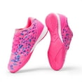 thumbnail image 4 of Dream Pairs Boys Girls Indoor Sneakers Lace Up Sport Athletic Casual IC Youth Futsal Football Soccer Shoes for Little Big Kid, 4 of 6