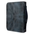 thumbnail image 3 of HELLHERO Dark Speckled Texture Bible Covers with Zipper Handle Church Bible Bag for Christian Prayer, PU Leather Bible Carrying Case for Christian Study, 3 of 12