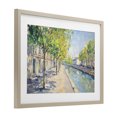 thumbnail image 2 of Stupell Industries Transitional Montrouge Canal Promenade Birch Framed Print Under Glass, 23 x 17, by Creative Studio, 2 of 8