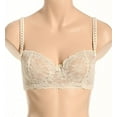 thumbnail image 3 of Felina | Harlow Demi Unlined Bra | Lace | Support | Comfort | Padded Straps (Black, 36D), 3 of 4