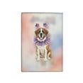 thumbnail image 2 of 4th of July Saint Bernard Celebrates Independence Day Travel Passport Wallet St Dog Lover PU Leather Passport Holder Cover - 12010, 2 of 5