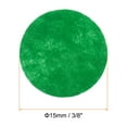 thumbnail image 2 of Uxcell 100pack Round Felt Circles, 15mm 5/8" Craft Felt Pads Non-Woven Fabric Pad for DIY Sewing Green, 2 of 5