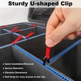 thumbnail image 2 of LAFENLIN DIY Divider System for Pelican 1615 Case – Custom Adjustable Organizer with U-Clips & Red Pull Tabs for Tools, Camera & Professional Gear (Case Not Included), 2 of 8