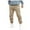 Khaki, variant on OJinShaWanO Petite Pants Mens Autumn and Winter High Street Fashion Leisure Loose Sports Outdoor Running Sweater Pants Trousers Pants