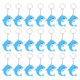 thumbnail image 1 of 21 Pcs Dolphin Keychains Mermaid Keychain Keyrings Keychain Hanging Pendant 2022 Graduation Keychain Dolphin Keyring, 1 of 3