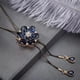thumbnail image 3 of Collar de cadena larga de lana con flores coreanas, moderno, combinable con todo, ropa de otoño e invierno, accesorios Sufu, colgante, 3 of 6