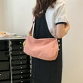thumbnail image 3 of POINTERTECK Canvas Bag Large Capacity Adjustable Zipper Closure Solid Color Women Fashion Messenger Bag for Daily Wear, 3 of 10