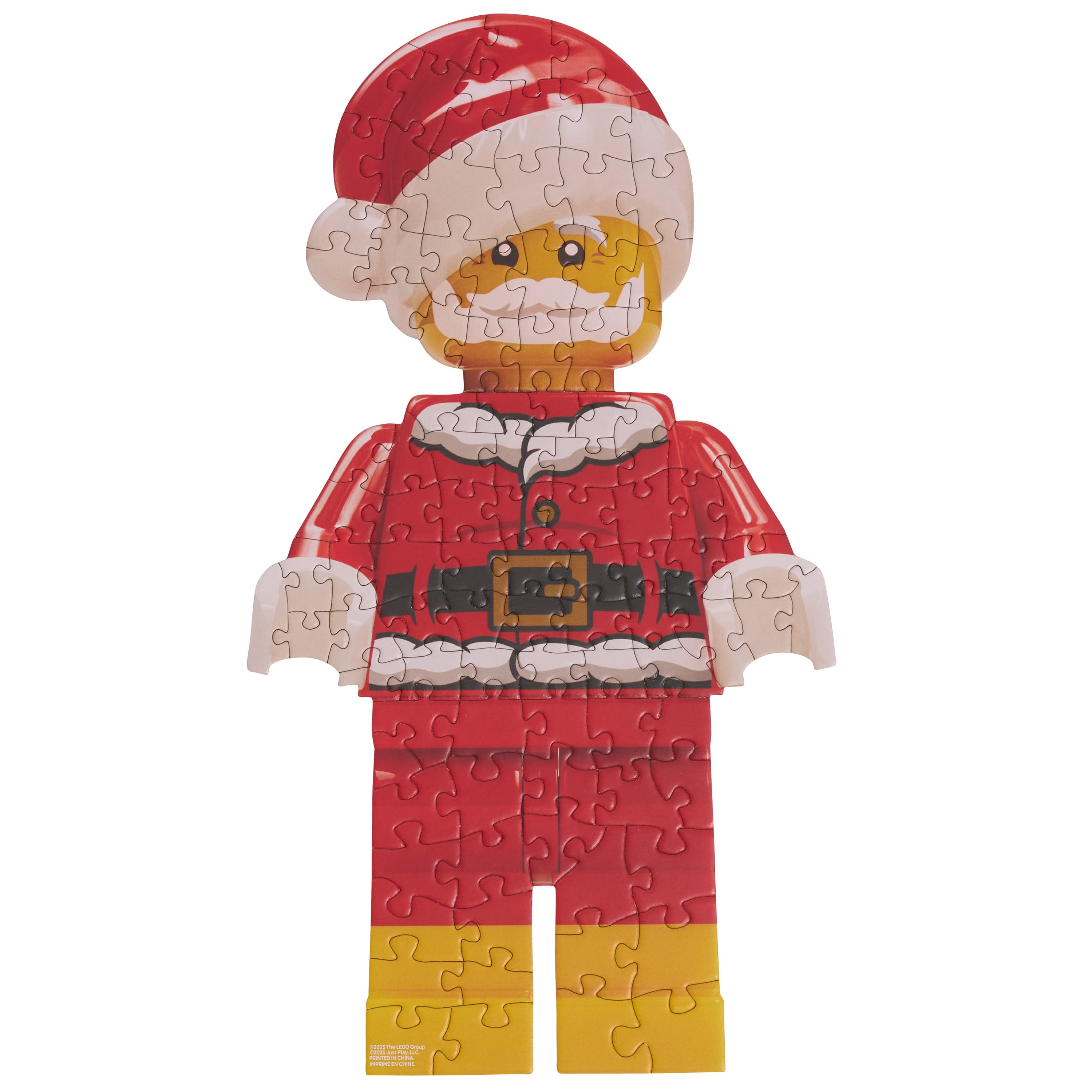 LEGO® Minifigures Christmas Blind Puzzle, 100 Pieces, 1 Puzzle per Package, 4 to Collect, Ages 6+
