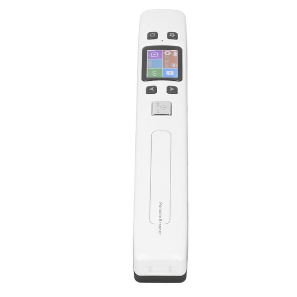 Dispositivo De Escaneo De Fotografías, Escáner Portátil Transmisión USB2.0 Distancia De Borde Cero Formato JPG O PDF Batería De 900 MAh Pantalla A Color HD Para El Hogar, La