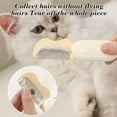 thumbnail image 4 of WEGFTDUOP Portable Foldable Pet Comb For Cats And Dogs Foldable Stainless Steel Teeth Small Facial Comb, 4 of 6