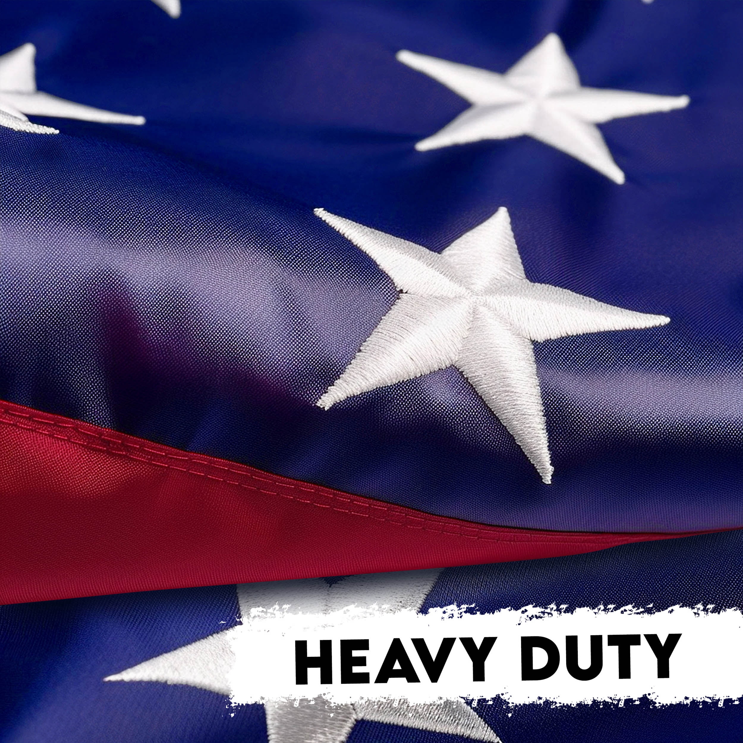 Shop72 Set of Thin Blue Line American Flags For Outside, and 3x5 American Flag, Outdoor and Indoor, Allegiance to USA, Garden Banner Made Heavy Duty, Bandera De Estados Unidos