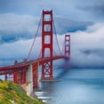 thumbnail image 2 of Crane, Rita 26x26 Gold Ornate Wood Framed with Double Matting Museum Art Print Titled - Golden Gate Bridge VII, 2 of 4