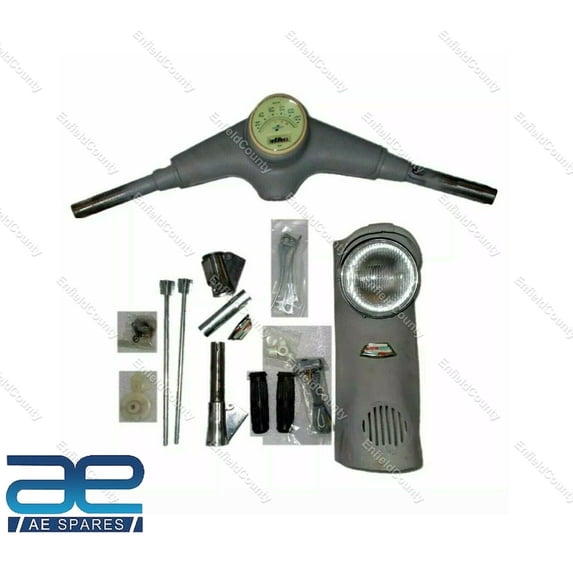 Lambretta Li Tv Series 1 Handle Bar & Horn Casting Assembly