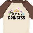 thumbnail image 4 of Inktastic Nana's Princess Crown and Flowers Girls Long Sleeve Baby Bodysuit, 4 of 5