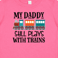 thumbnail image 4 of Inktastic Daddy Still Plays with Trains Boys or Girls Baby T-Shirt, 4 of 5