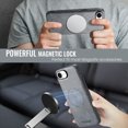 thumbnail image 6 of Dteck 2 in 1 Detachable for iPhone 16e Case Wallet with Card Holder, Women Men Magnetic PU Leather RFID Blocking Flip Kickstand Credit Slots for Apple iPhone 16e 6.1 Inch,Gray, 6 of 9