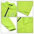 thumbnail image 4 of Fixha Tracksuits Men,Full Zip Athletic Sport Sweatsuits Outfits 2 Piece,Polo Jogging suits for Men-Neon Green，4XL, 4 of 5