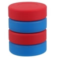 thumbnail image 1 of FESTFENDS 4Pcs Durable PVC Ice Hockey Pucks Matte Surface for Easy Control and Versatile Use, 1 of 6