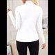 thumbnail image 4 of Camisetas de Larga para Mujer, Ropa Interior Térmica Básica de Otoño, Ropa de Invierno 2025 XXL, 4 of 9