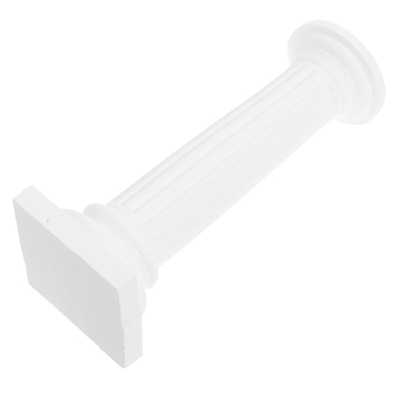 Minkissy Classic Greek Architectural Style Roman Column Roman Column Decor Gypsum for Home Decor 1Pack