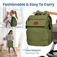 thumbnail image 4 of PILLANI Baby Diaper Bag Backpack - Large Bag for Boys & Girls, Waterproof Diaper Backpack - Travel Diaper Bags w/Changing Pad Baby Registry Search & Shower Gifts - Essentials Must Haves Newborn Stuff, 4 of 8