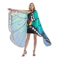 thumbnail image 4 of Châle Ailes de Papillon Cape Ailes Colorées Costume Cape pour Fête Halloween, 4 of 8