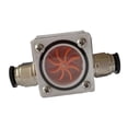 thumbnail image 4 of Indicador de flujo de agua Conexión rápida Estable Fácil instalación Medidor de flujo enfriado por agua para grabar accesorios para computadora Typea 8 mm, 4 of 8