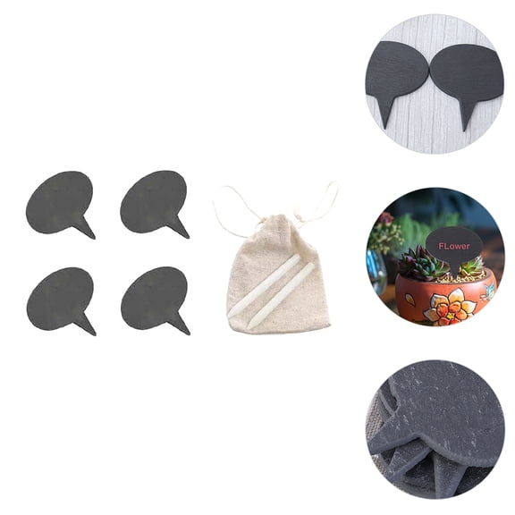 ifundom Cheese Toppers Kit Black Natural Decorative Cake and Dessert Accessories Set for Baking and Party Decoration