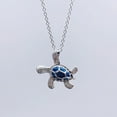 thumbnail image 2 of Taicans Ladies Necklace Turtle Animal Necklace,Jewelry Necklace Beach Necklace Valentine's Day Gift,Health & Longevity Sea Turtle Pendant Necklace., 2 of 3