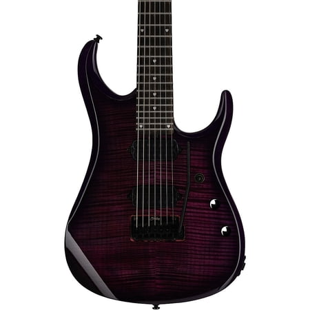 Sterling by Music Man JP157 DiMarzio John Petrucci Signature 7-String Electric Guitar - Purple Nebula