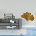 thumbnail image 2 of Elegante Escultura De Pared De Hierro Con Forma De Ginkgo Para Sala De Estar, Oficina, Hotel, Comedor, Restaurante, Casa De Campo. Decoración Moderna Y Abstracta., 2 of 8