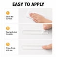 thumbnail image 5 of 10 Piece Clear Cabinet Door Bumpers, Self Adhesive Rubber Pads for Cabinets, Drawers and Home Furniture, TIKA, 5 of 7